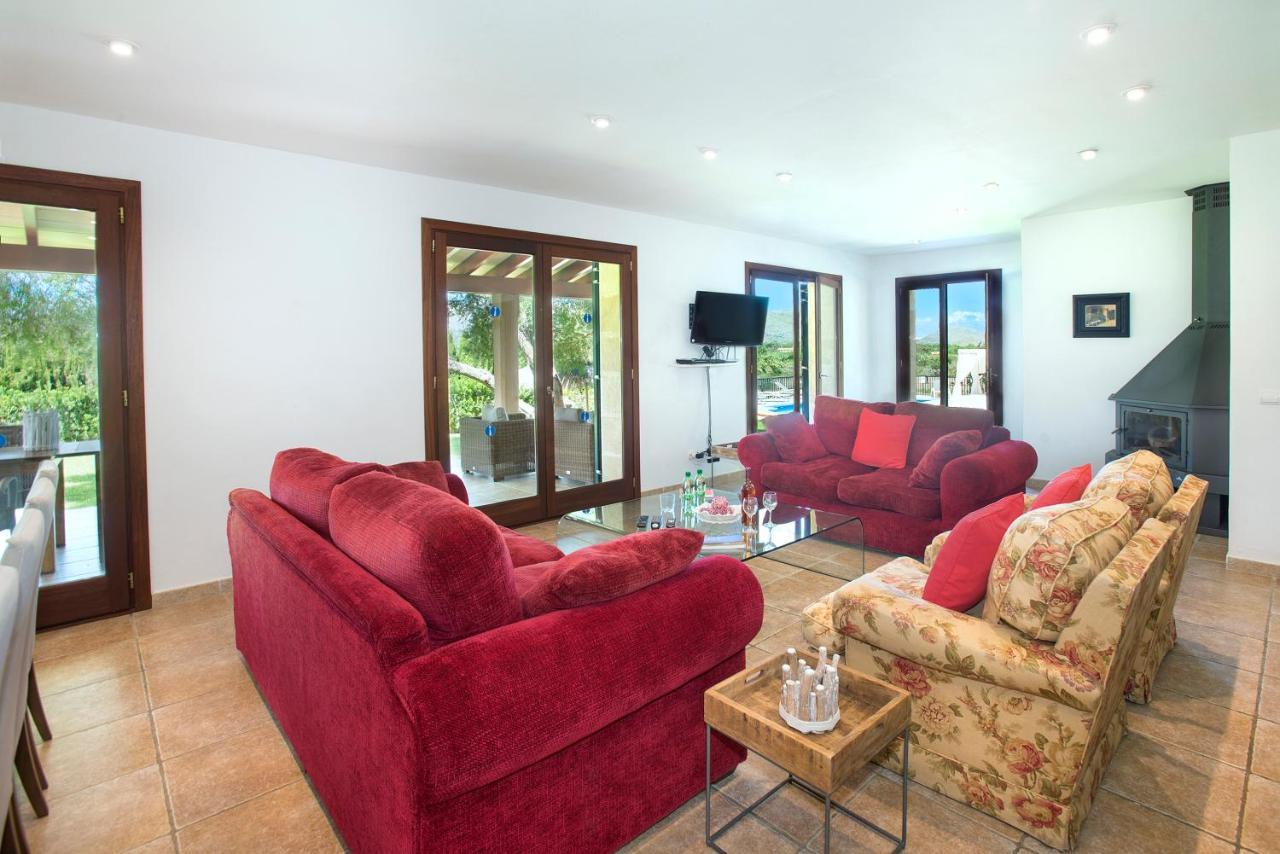 Owl Booking Villa Siquier - Luxury Retreat With Mountain Views Pollença Eksteriør bilde