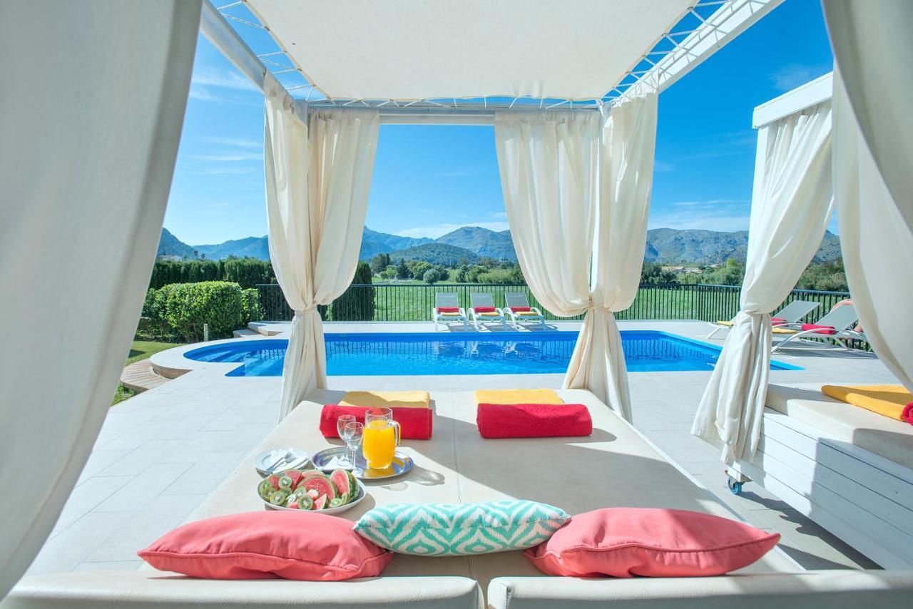 Owl Booking Villa Siquier - Luxury Retreat With Mountain Views Pollença Eksteriør bilde