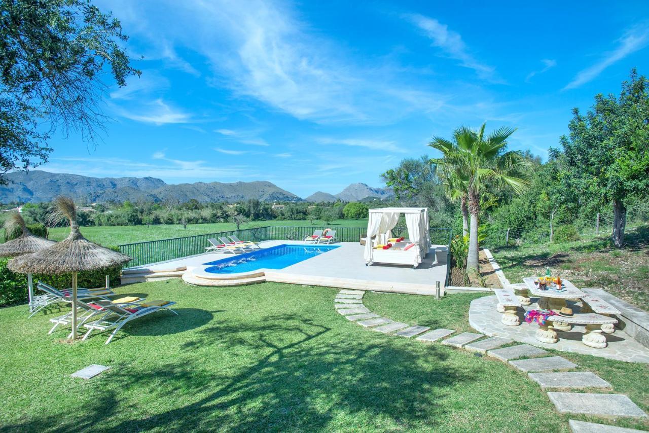Owl Booking Villa Siquier - Luxury Retreat With Mountain Views Pollença Eksteriør bilde