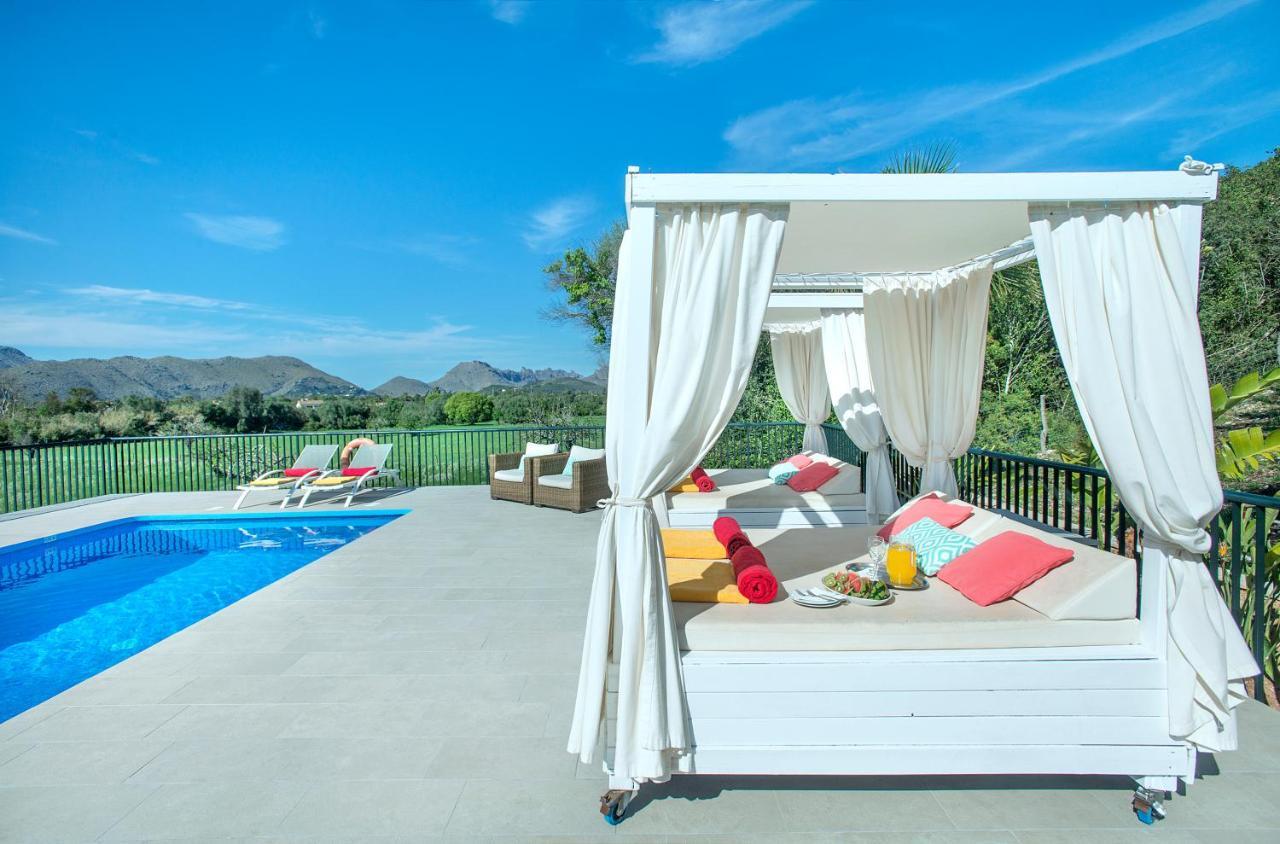 Owl Booking Villa Siquier - Luxury Retreat With Mountain Views Pollença Eksteriør bilde