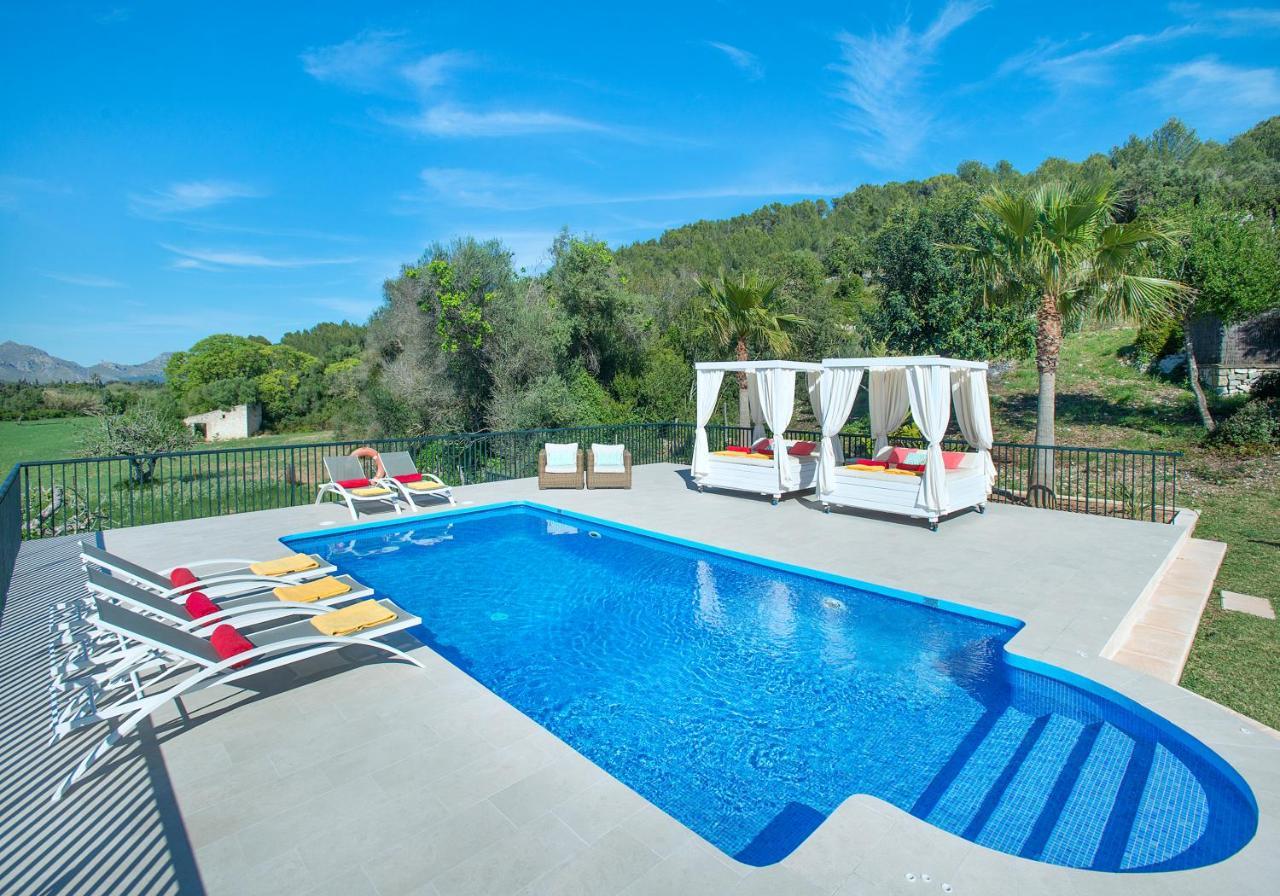 Owl Booking Villa Siquier - Luxury Retreat With Mountain Views Pollença Eksteriør bilde