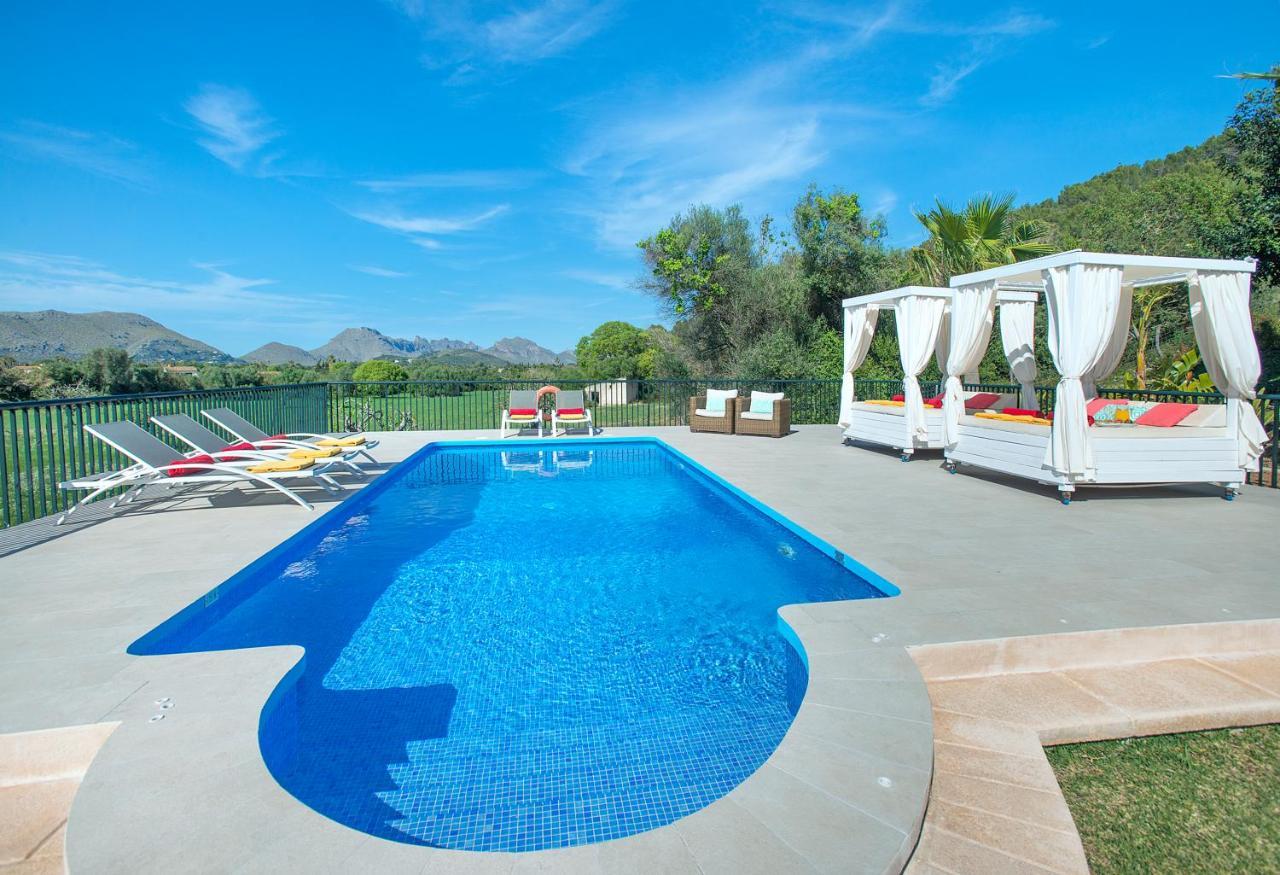 Owl Booking Villa Siquier - Luxury Retreat With Mountain Views Pollença Eksteriør bilde