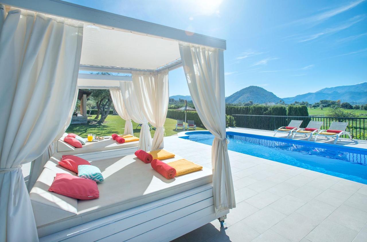 Owl Booking Villa Siquier - Luxury Retreat With Mountain Views Pollença Eksteriør bilde