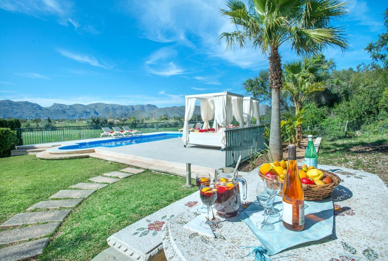 Owl Booking Villa Siquier - Luxury Retreat With Mountain Views Pollença Eksteriør bilde