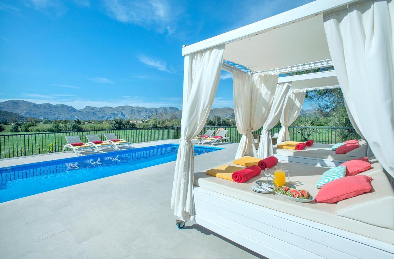 Owl Booking Villa Siquier - Luxury Retreat With Mountain Views Pollença Eksteriør bilde